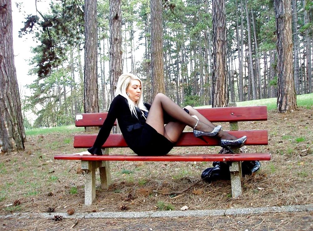 25P Romanian short skirts and pantyhose 