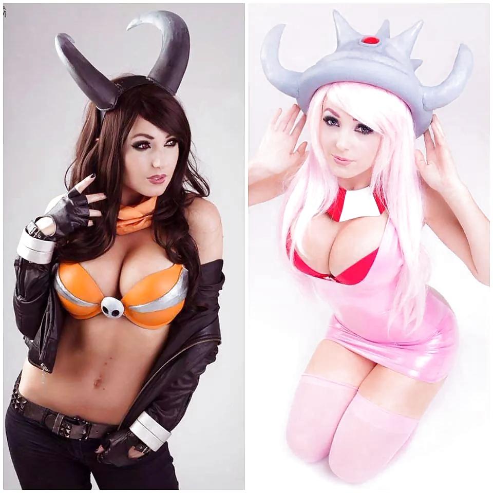 25P Jessica Nigri sexy Cosplay girl