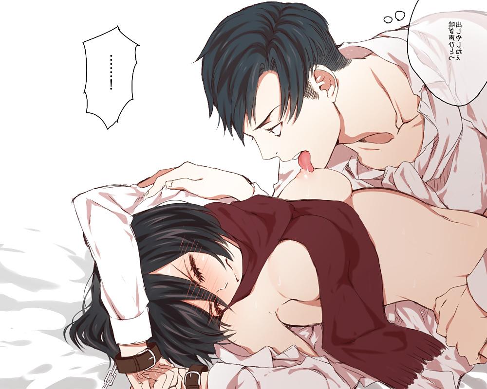 25P Attack on Titan Hentai 1: Mikasa Ackerman