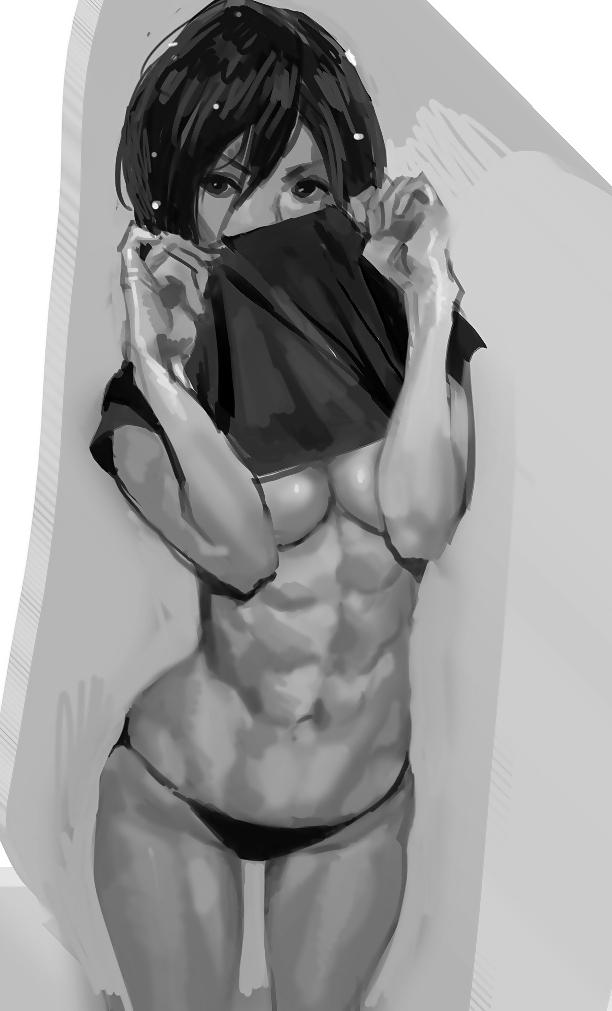 25P Attack on Titan Hentai 1: Mikasa Ackerman