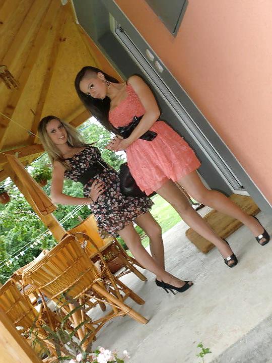 25P Dragana serbian pantyhose slut