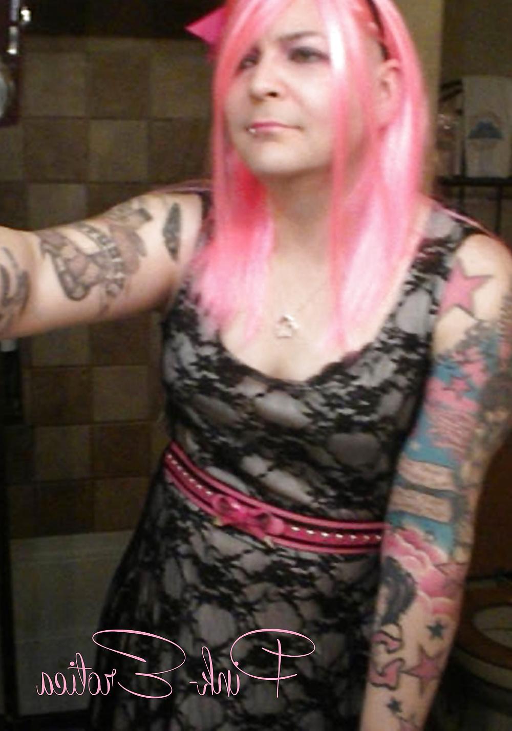 25P Pink-Erotica Cross Dresser Cocktail Dress