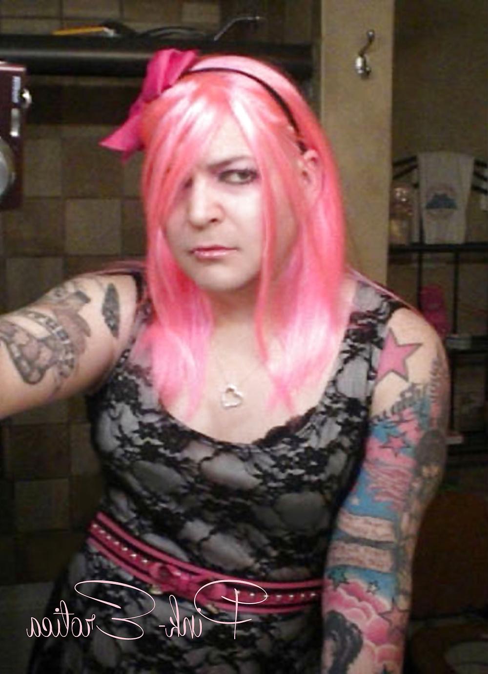 25P Pink-Erotica Cross Dresser Cocktail Dress