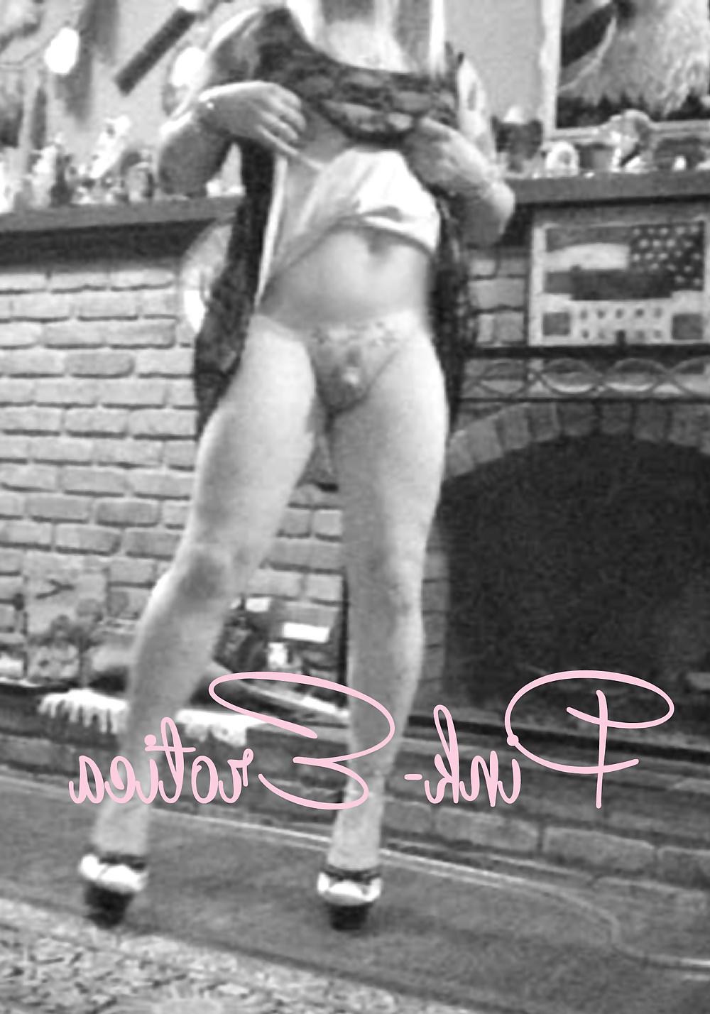 25P Pink-Erotica Cross Dresser Cocktail Dress