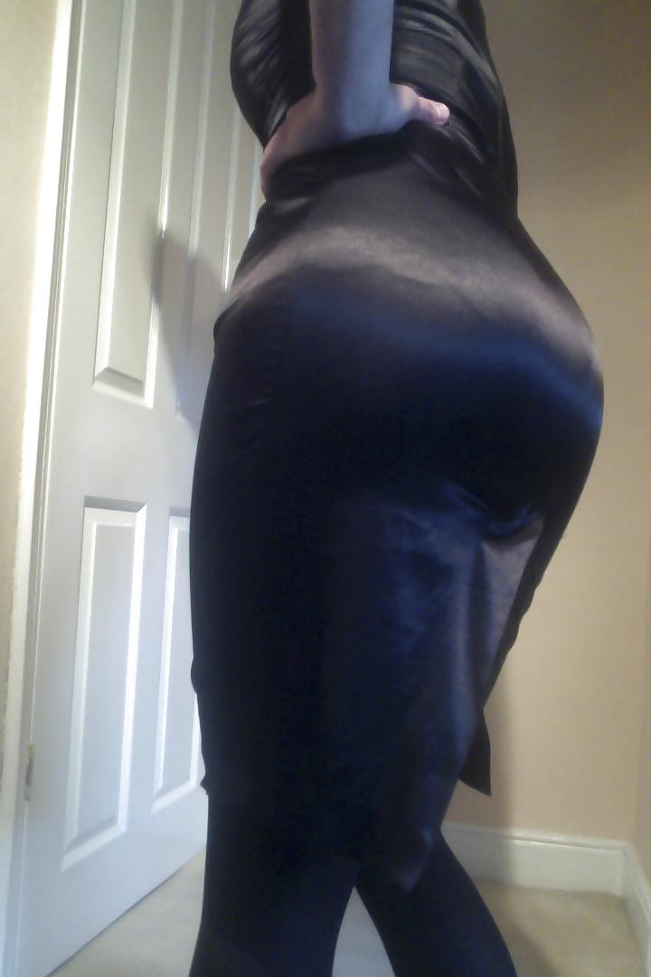 9P New Satin Dress and Underwear