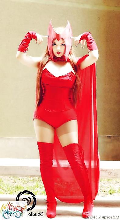 25P Sexy cosplays latinas en pantimedias - pantyhose
