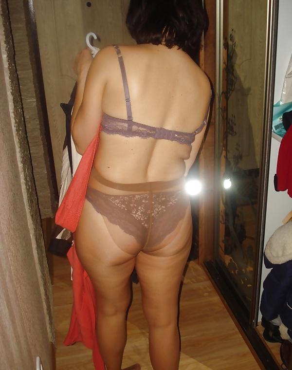 25P Women in panties under pantyhose 7