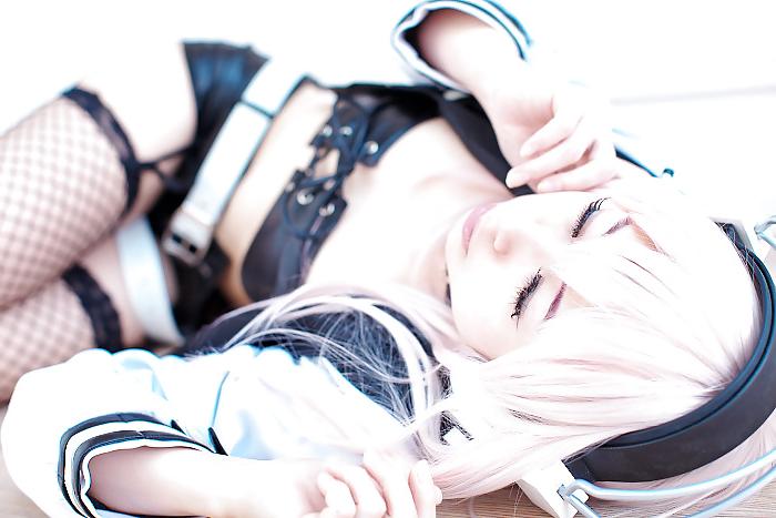 18P Super Sonico cosplay (Hakuhi Kaede)