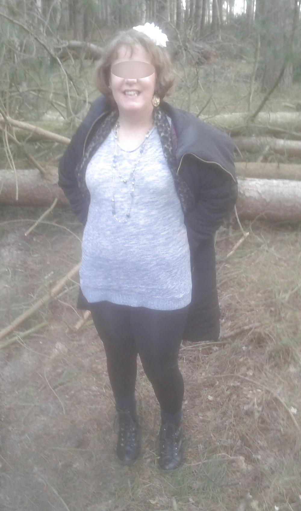 10P A misty afternoon in Thetford forest