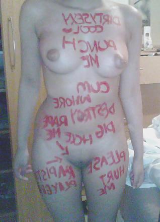 24P Body writing Sluts..