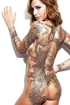 25P Girls with body paint