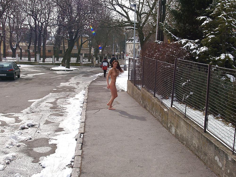 19P Agy is not afraid of the cold winter