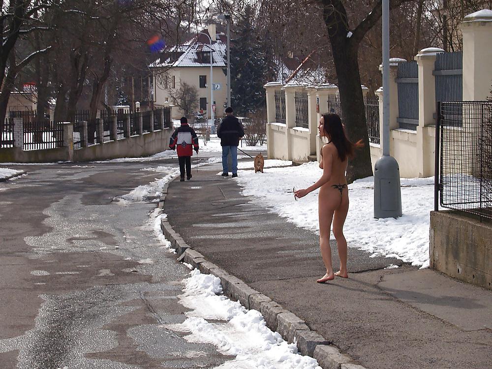 19P Agy is not afraid of the cold winter