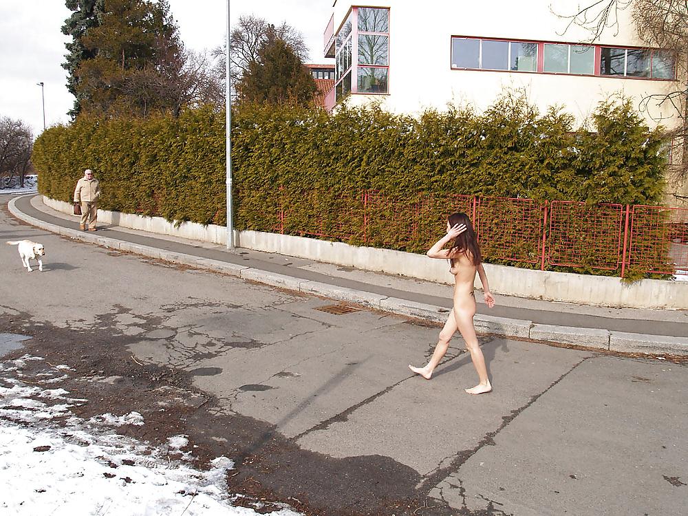 19P Agy is not afraid of the cold winter