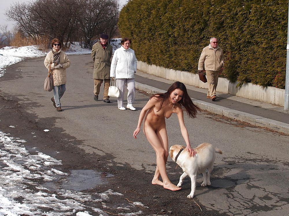 19P Agy is not afraid of the cold winter