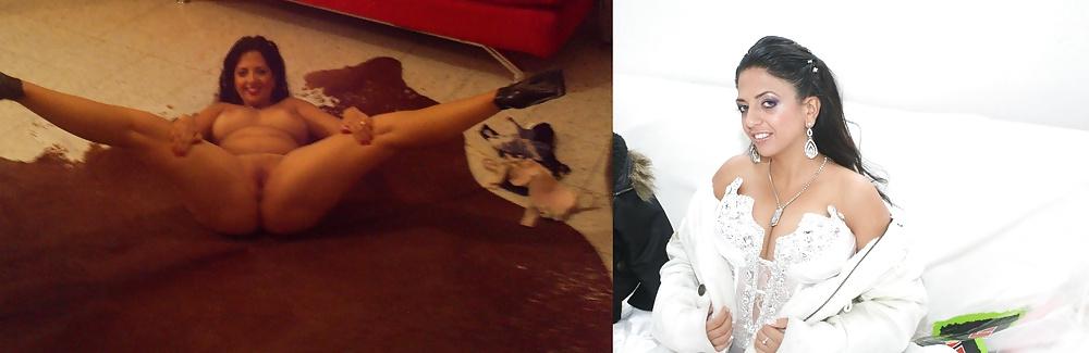 25P DRESSED UNDRESSED WEDDING DRESS IM A FUCKING FREE WHORE