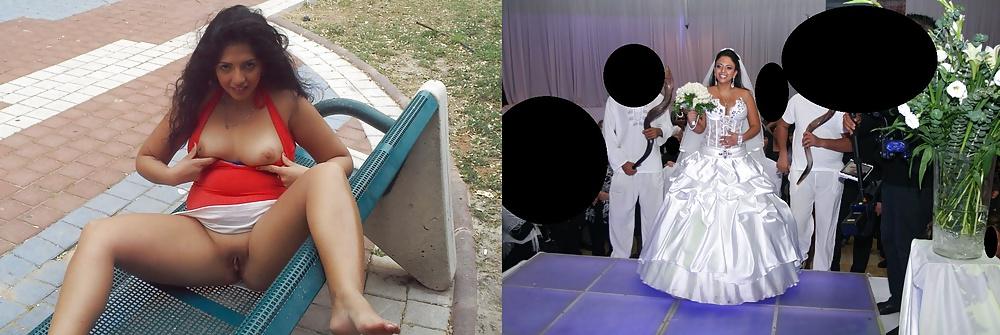 25P DRESSED UNDRESSED WEDDING DRESS IM A FUCKING FREE WHORE