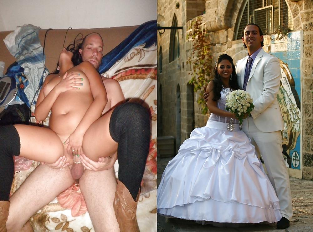 25P DRESSED UNDRESSED WEDDING DRESS IM A FUCKING FREE WHORE