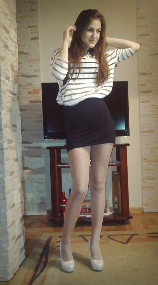 25P Serbian girls in pantyhose 5