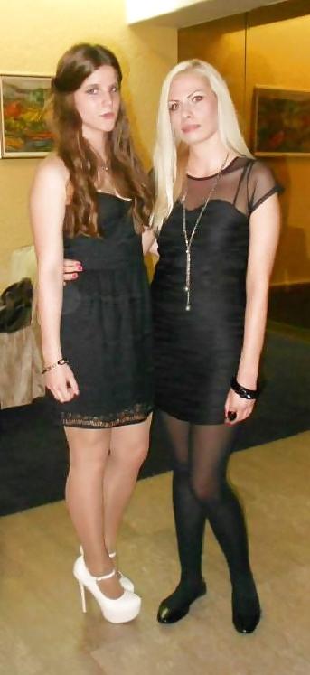 25P Serbian girls in pantyhose 5
