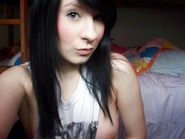 25P Lusty & Busty Teen Titties Self Shots 19