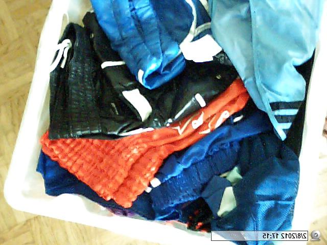 12P Blue shiny shorts 