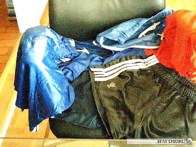 12P Blue shiny shorts 