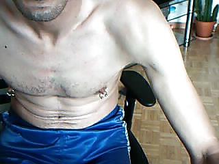 12P Blue shiny shorts 