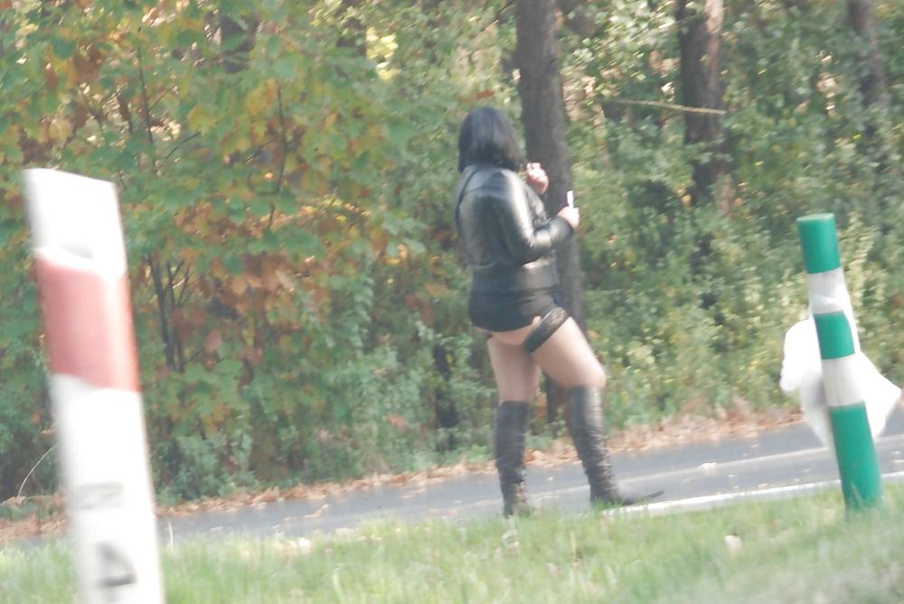 23P European street prostitutes. Dirty sluts