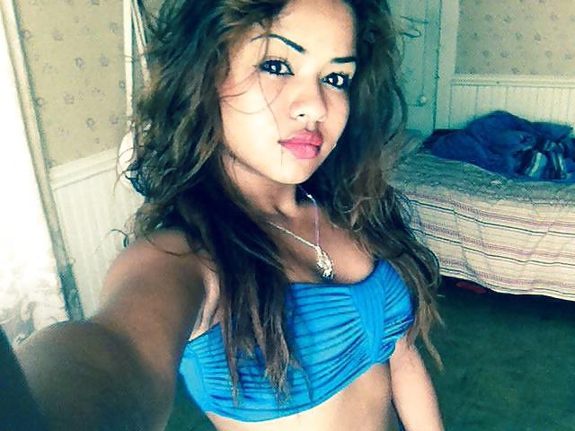 25P Pretty and Sexy Busty Brunette Teen Slut  