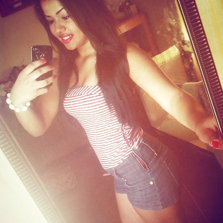 25P Pretty and Sexy Busty Brunette Teen Slut  