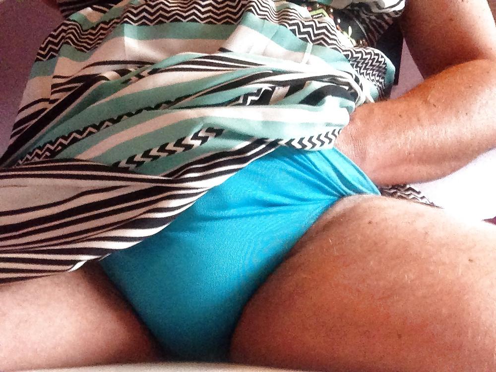 10P Blue panties 