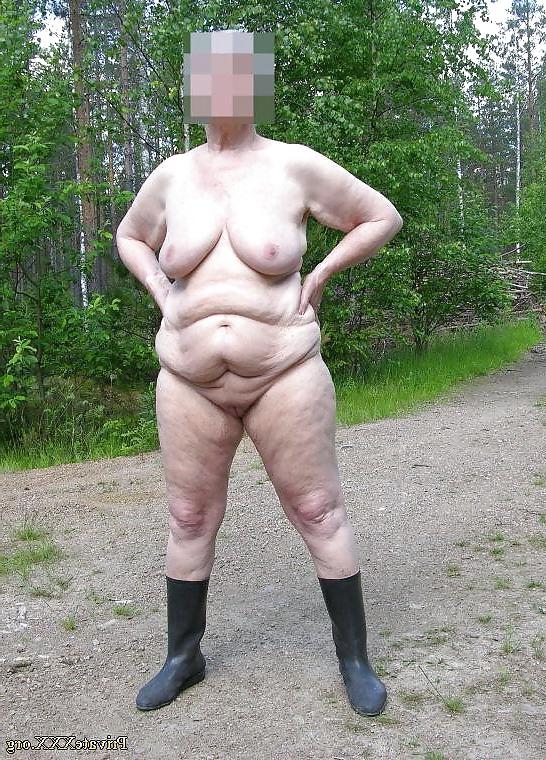 10P Granny wrinkled body. My weakness2