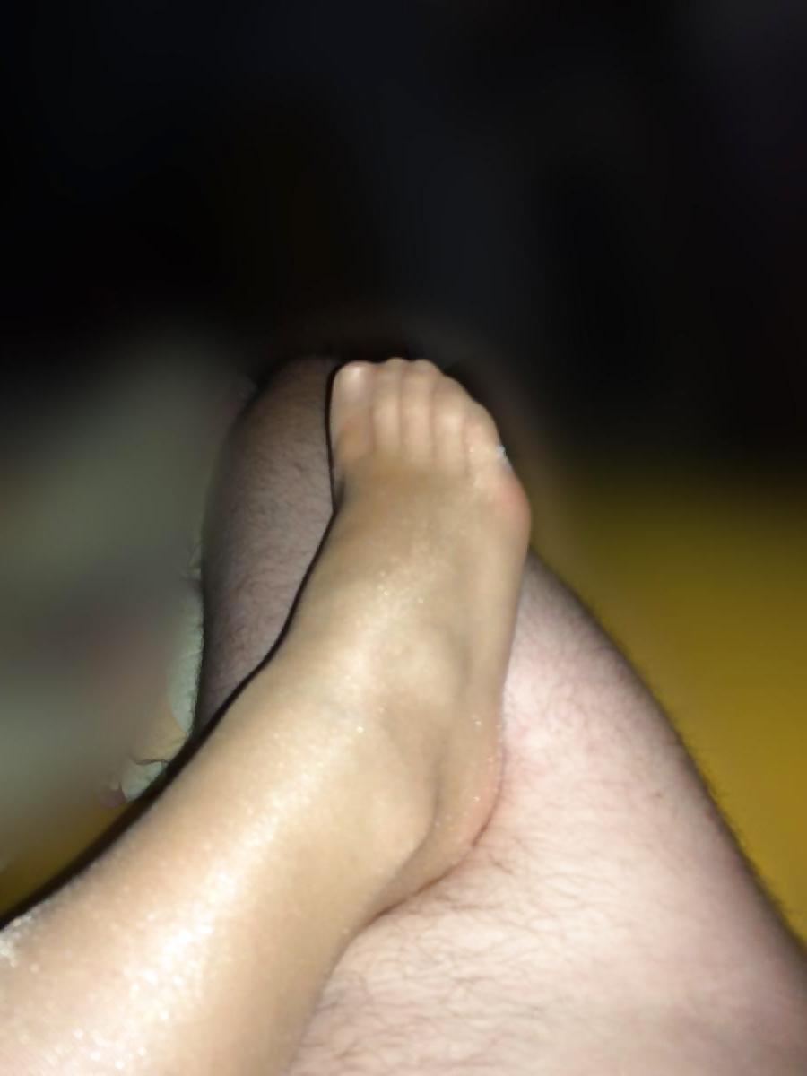 8P Footjob and handjob