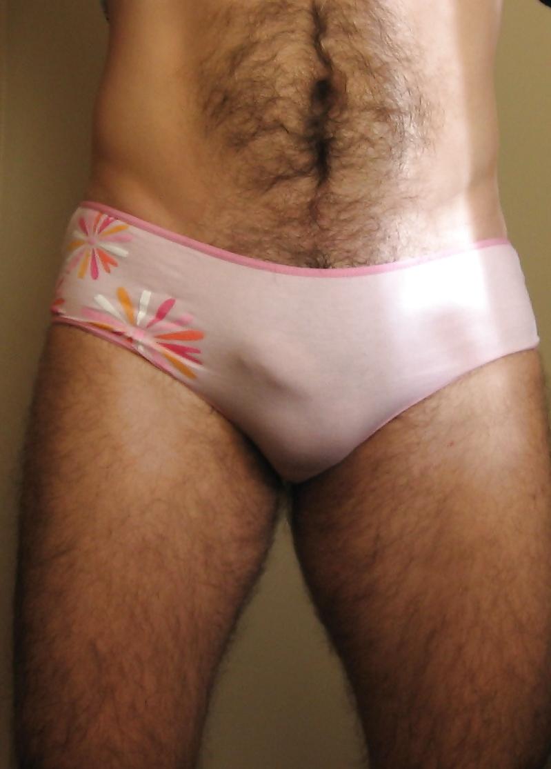 4P Wife's dirty panties from hamper