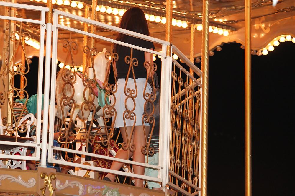 11P Blue Panty at Surabaya Carnival Night Market, Indonesia