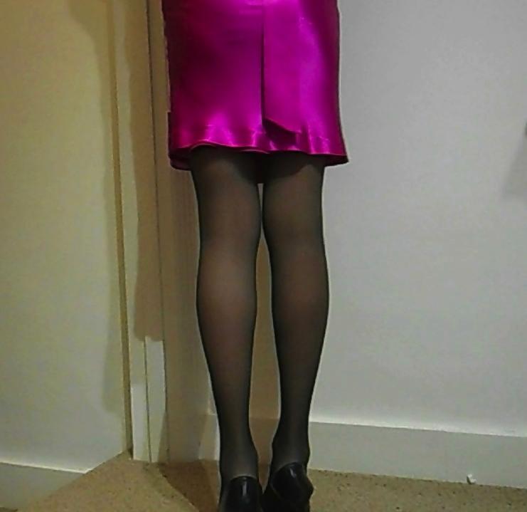 25P Sexy Satin Party Dress