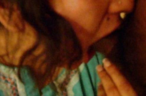 5P Indian wife sucks dick