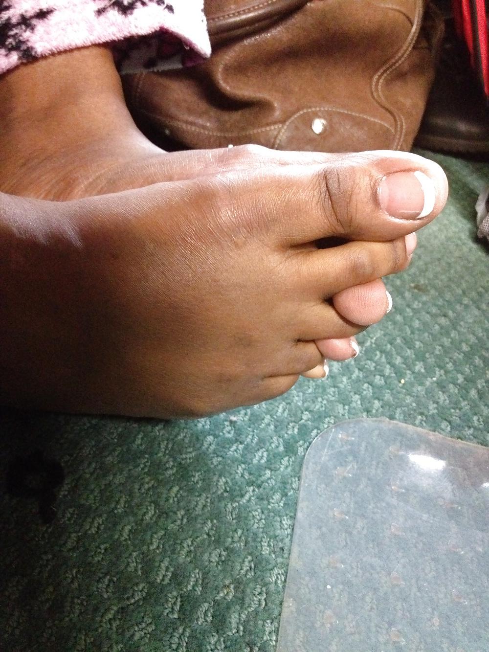 8P French pedi toes 