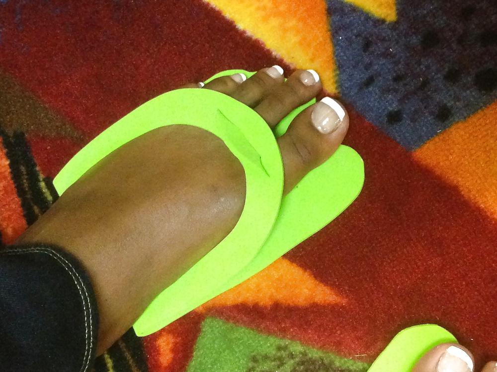 8P French pedi toes 