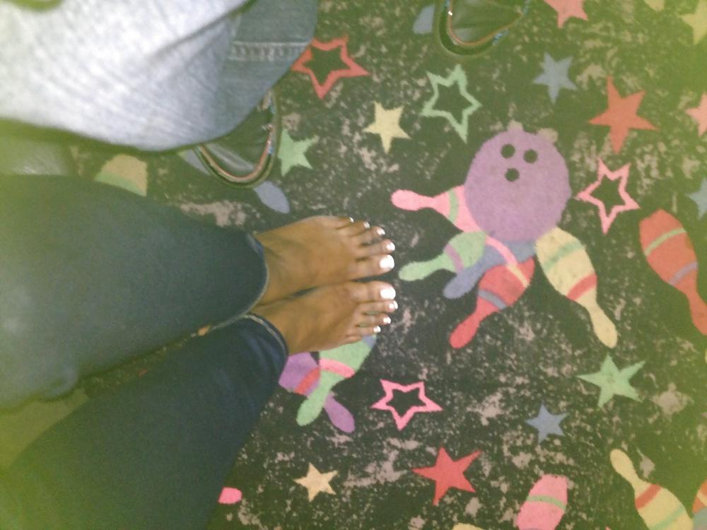 8P French pedi toes 
