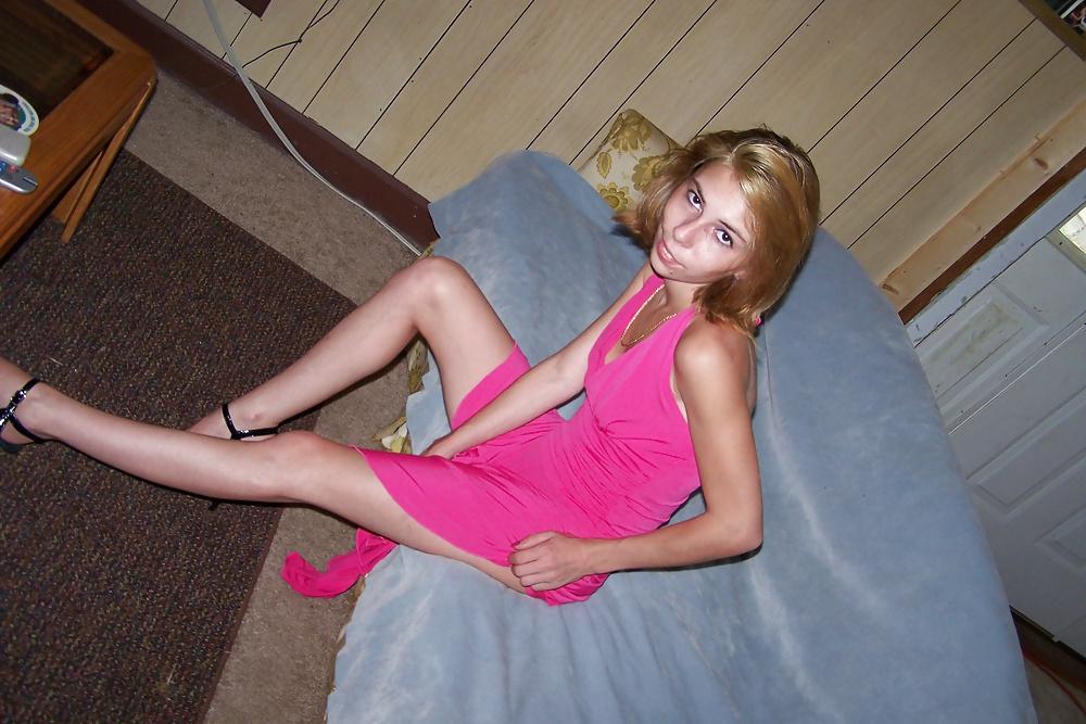 15P Little teeny petite milf