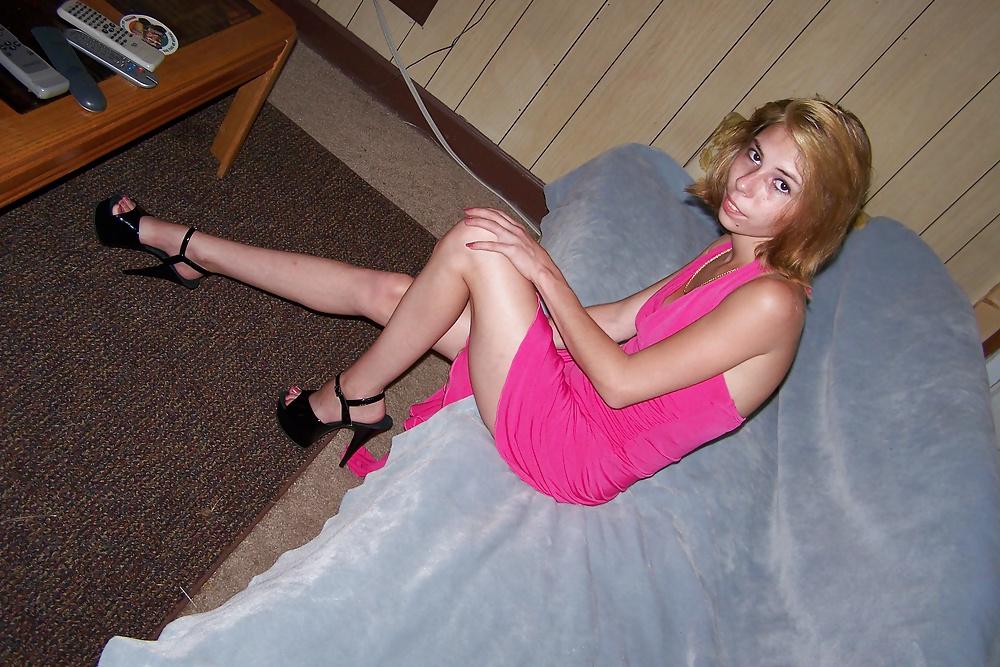 15P Little teeny petite milf