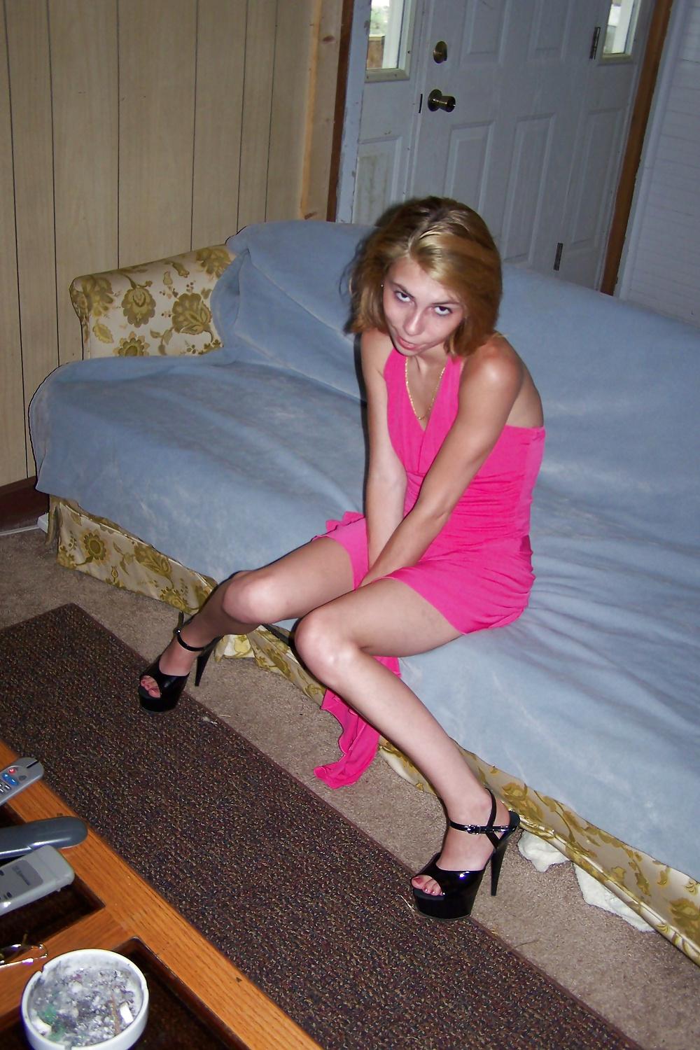 15P Little teeny petite milf