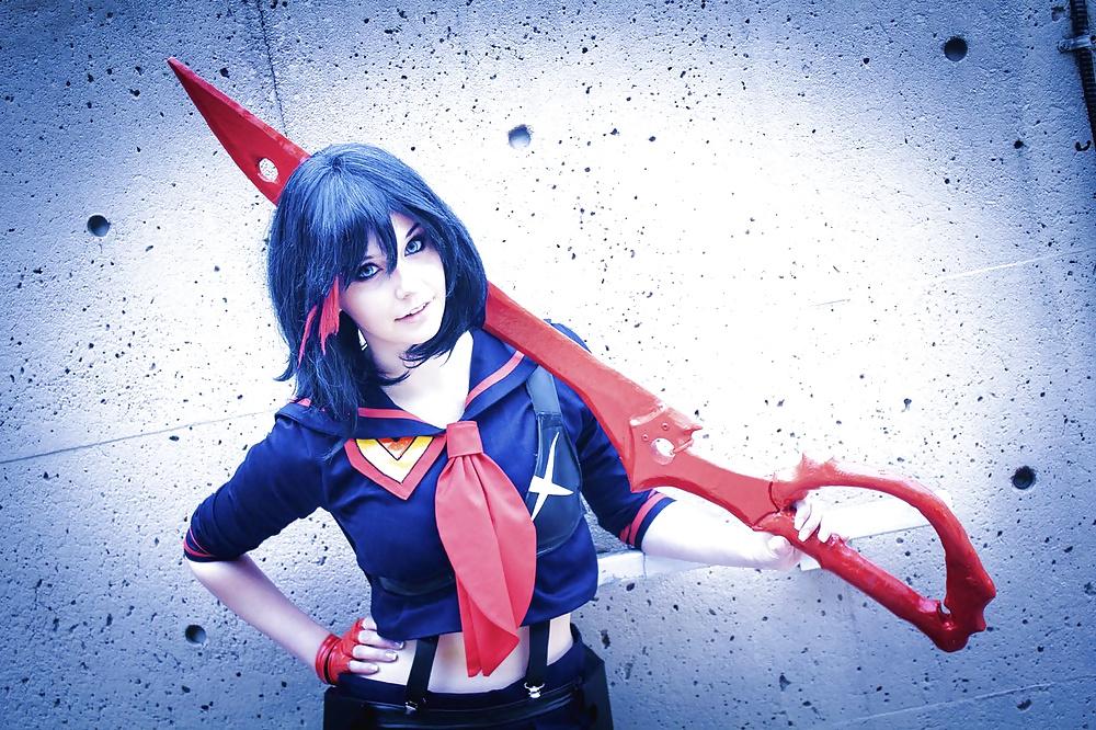 14P Cute cosplay: Kill la Kill - Ryuko Matoi