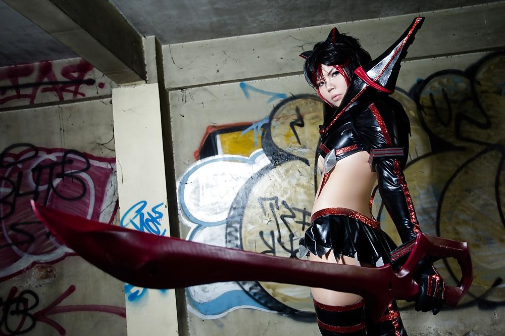 14P Cute cosplay: Kill la Kill - Ryuko Matoi
