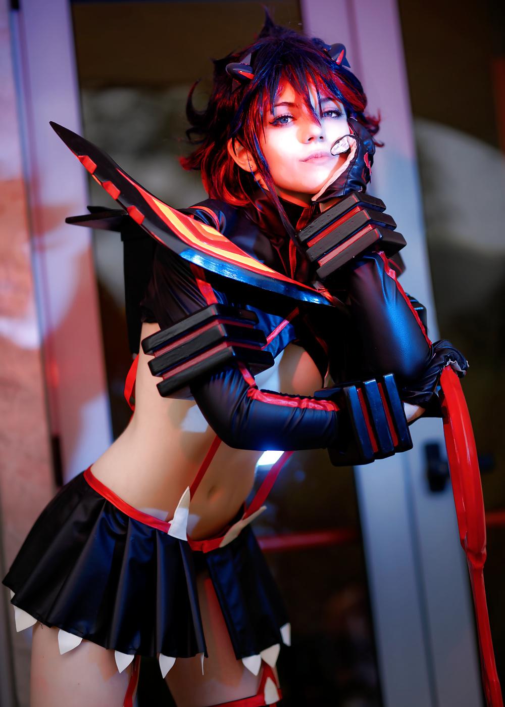 14P Cute cosplay: Kill la Kill - Ryuko Matoi