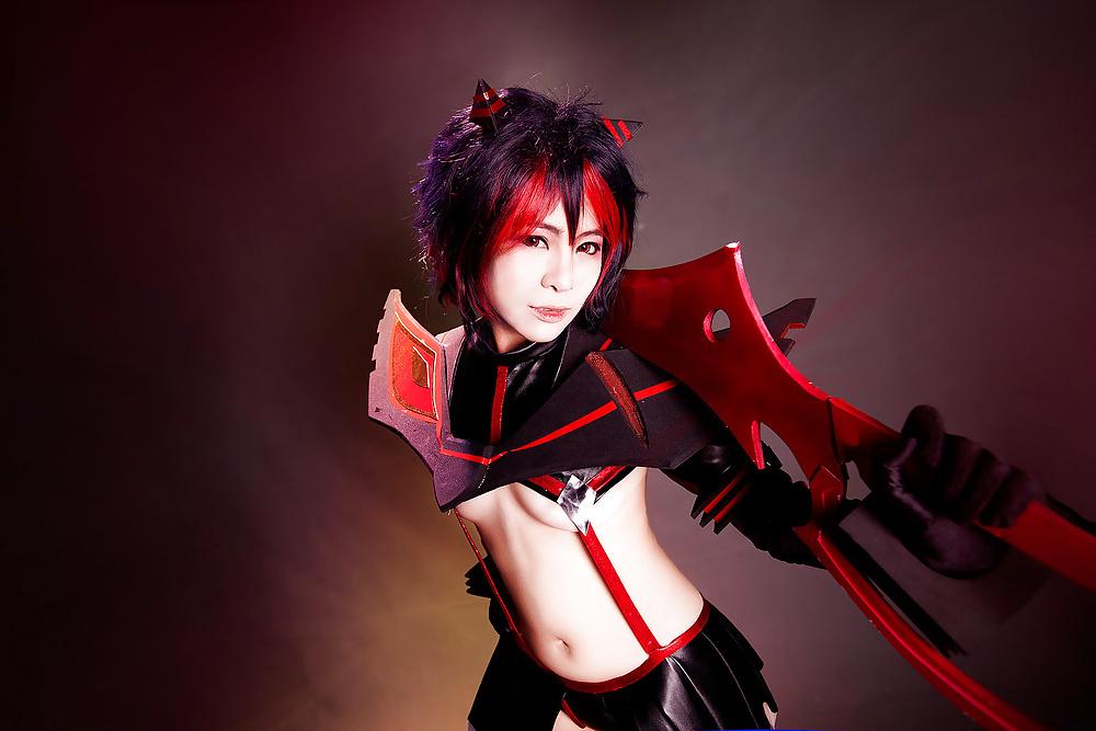 14P Cute cosplay: Kill la Kill - Ryuko Matoi