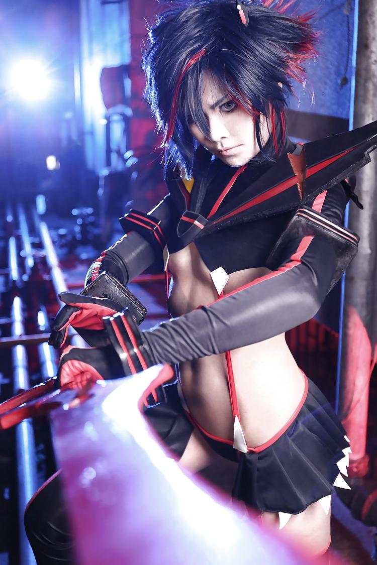 14P Cute cosplay: Kill la Kill - Ryuko Matoi