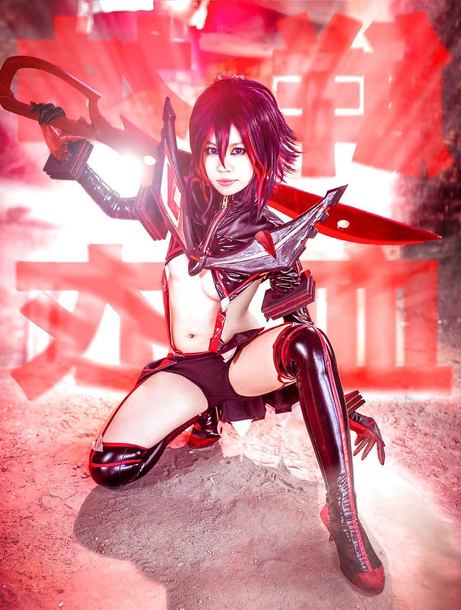 14P Cute cosplay: Kill la Kill - Ryuko Matoi
